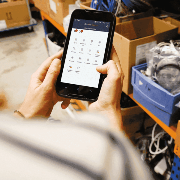 Gestion des interventions du technicien depuis le terrain